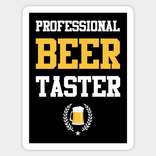 Professional beer taster Sticker